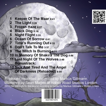 Preview: Markus Gillmann's Molten Crown: Keeper Of The Maar     - Das CD Album 2018